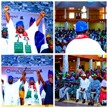 Ajadi tells Oyo Councillors in Iseyin: I represent Omituntun 3.0, continuity of Makinde’s governance