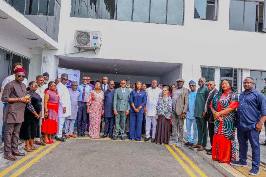 Picture caption: L-R: From front row: Secretary to the State Government of Cross River, Prof. Owan Enoh (8th), Deputy Governor, Dr. Peter Odey (9th), Special Adviser to the Governor on Blue Economy, Melody Lebo (10th) and other participants at the flagging of the World Bank–supported upskilling programme, in Calabar, recently.