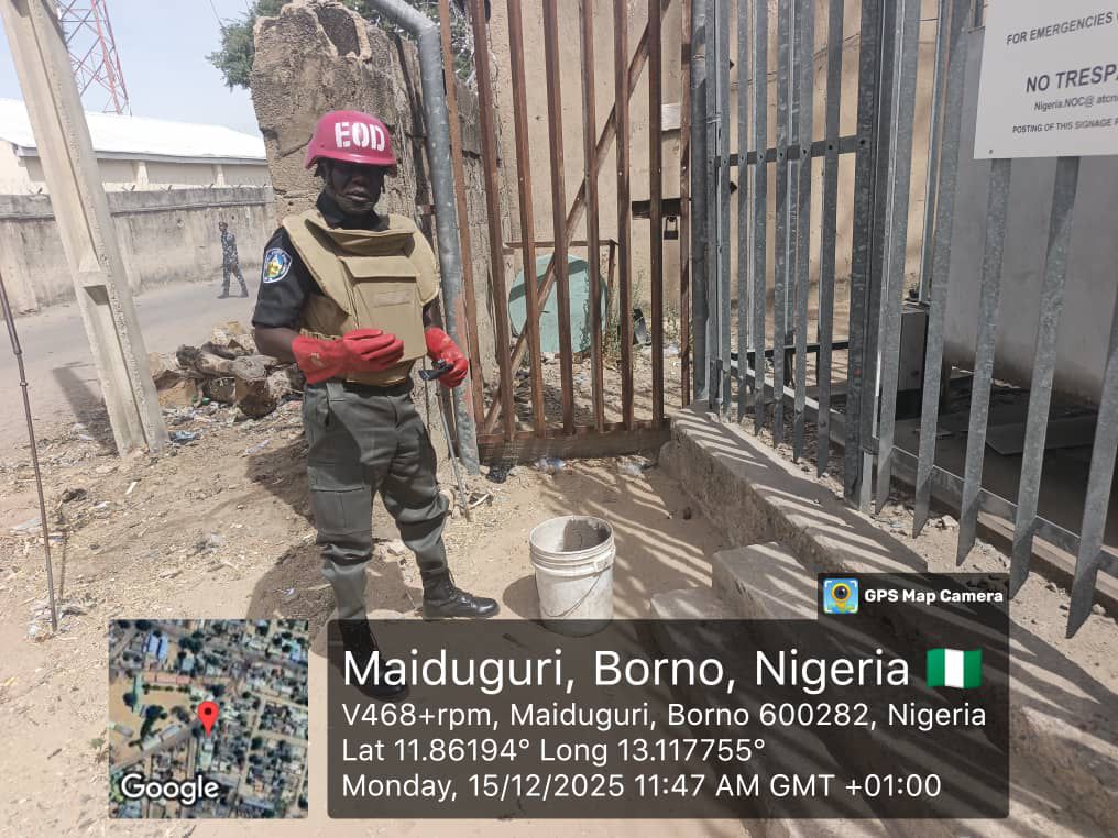 Borno Police avert explosion, recover unexplored ordinances in Maiduguri