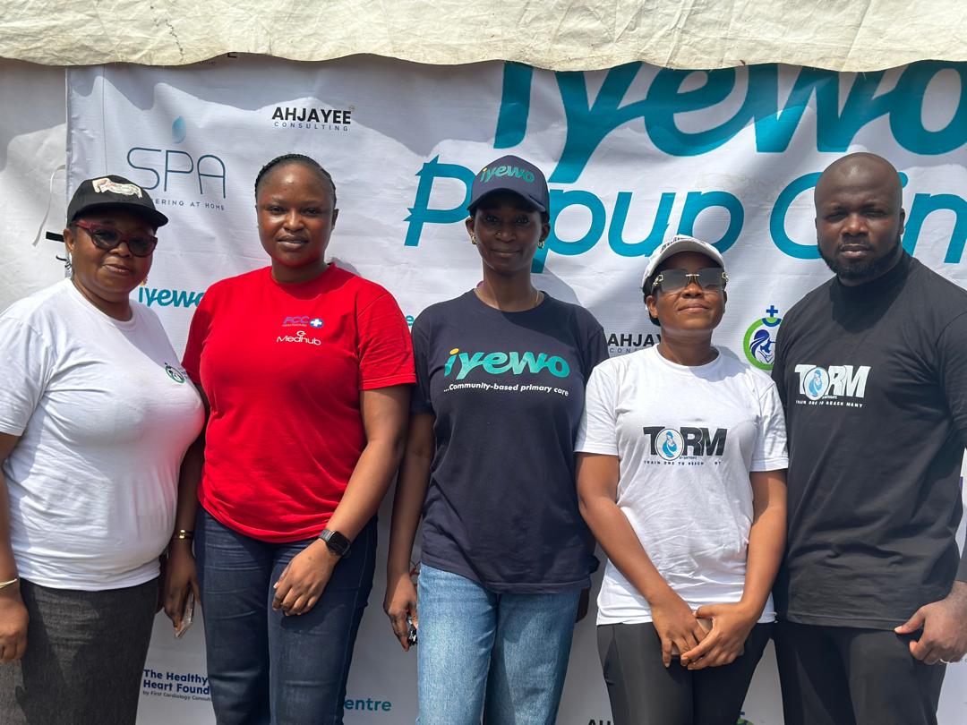 From stalls to screenings: Iyewo brings lifesaving care to Lagos traders