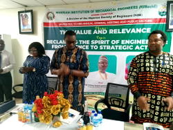Engineers call for strategic action, stronger government collaboration at NIMechE Asaba AGM