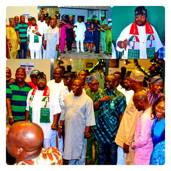Ajadi deepens grassroots consultations, meets Oyo LG Vice chairmen, chiefs of Staff ahead of 2027 Guber race