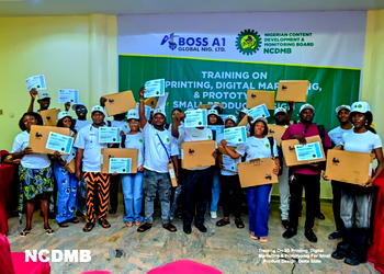 NCDMB, Boss A1 Global Nigeria Limited empower youths with digital skills