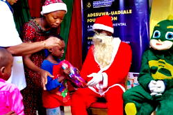 Adesuwa-Uadiale Foundation marks yuletide with charity outreach to orphanage elderly, widows, children