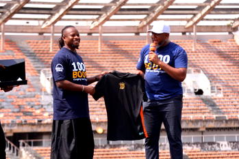 Onazi charges young footballers on discipline as CitySports distributes 1000 boots