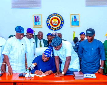 Adeleke signs 2026 Appropriation Bill into law