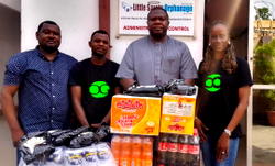 Galooli donates to Little Saints Orphanage at Christmas