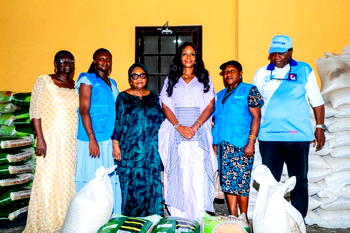 Elumelu donates over 2,000 food items to orphanages in three states