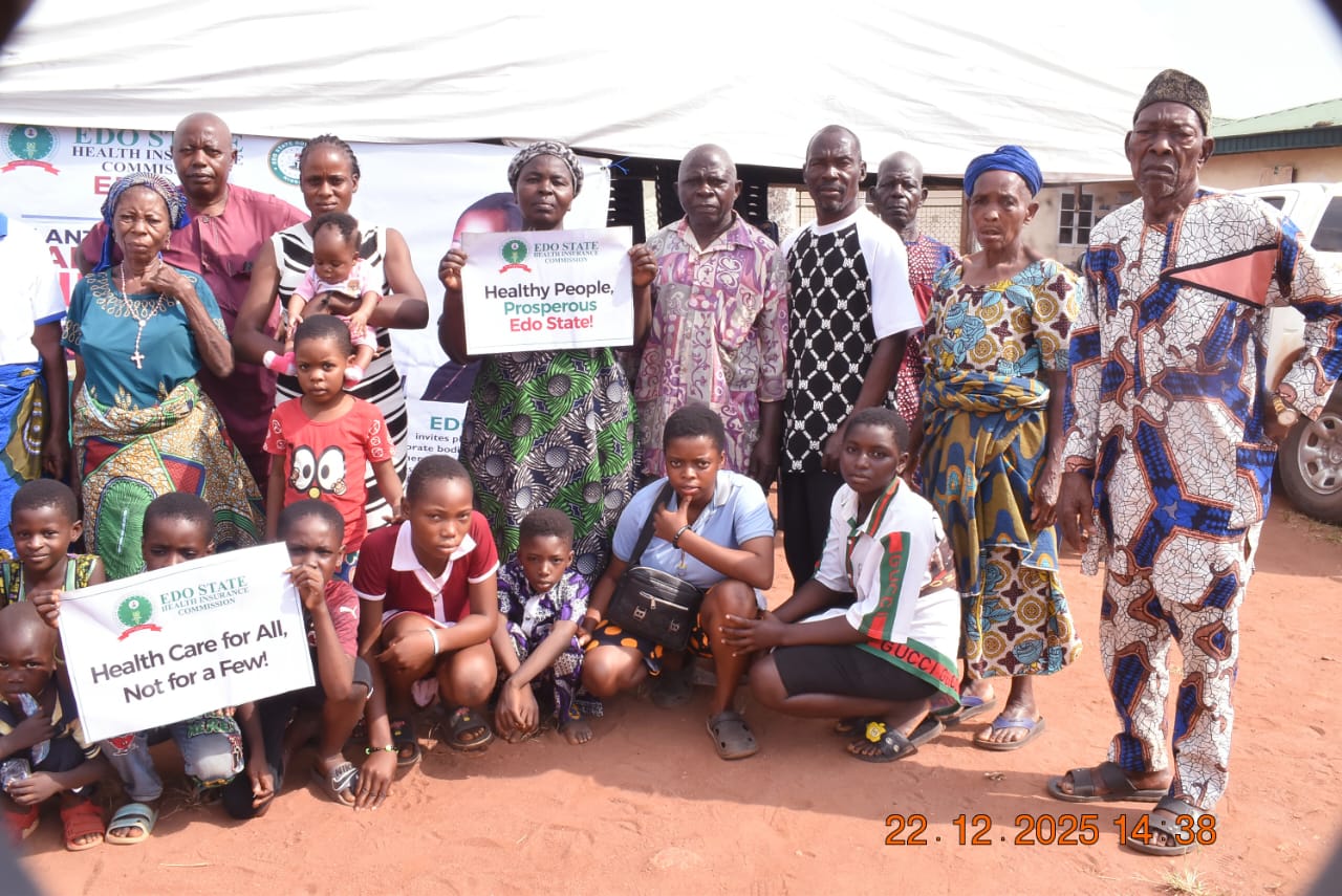 EDOHIC launches special scheme to enroll 800 beneficiaries into health insurance scheme