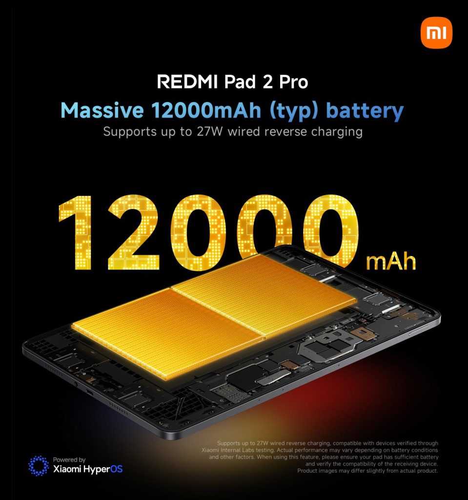 Xiaomi Unveils The Brand New REDMI Pad 2 Pro Series in Nigeria