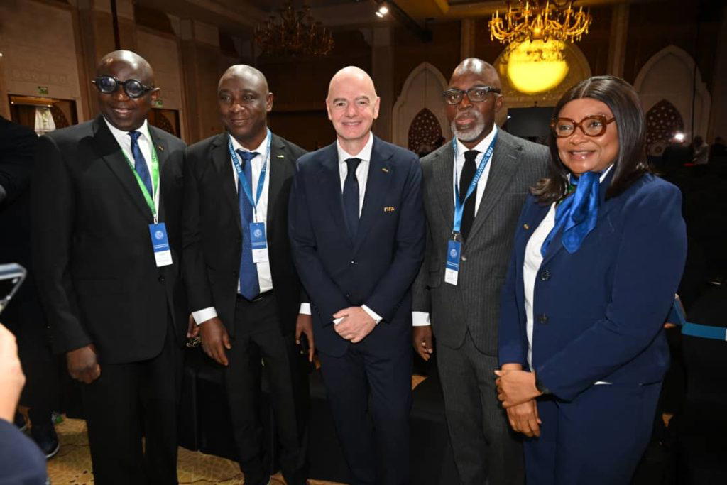 Amaju Pinnick joins global football leaders at FIFA plenary meeting in Doha
