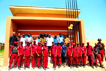 Edala Homes donates security post to Amotekun