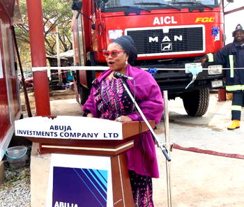 AICL inaugurates fire truck, 1MW solar mini grid for Wuse Market