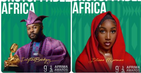 AFRIMA unveils multi-talented entertainer, FalzTheBahdGuy, French-Senegalese Actress, Liliane Maroune, as hosts of 9th Edition