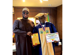 Institute honours Fufore with 2025 Fellowship Doctorate Award