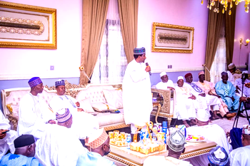 [Photos] 2027: Kano ex-lawmakers throw weight behind Tinubu, Barau