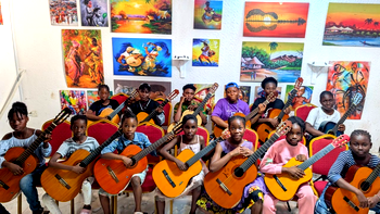Winner emerges from first classical guitar competition for children