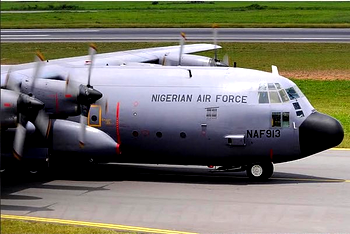 NAF C-130 plane