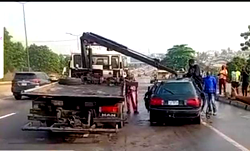 Man, wife, child killed in Lagos multiple road crash