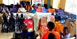 Lagos Ikoyi Lions Club donates wheelchairs, food items, others to school