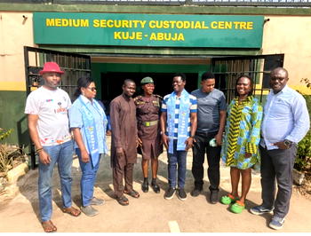 Christmas: PANDEF youth gives hope as inmates receive food items, toiletries