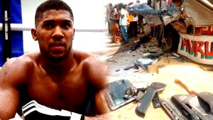 Tinubu sympathises with Anthony Joshua after fatal road crash in Ogun