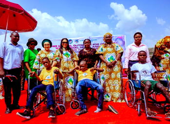 Delta First Lady donates aid to special-needs children