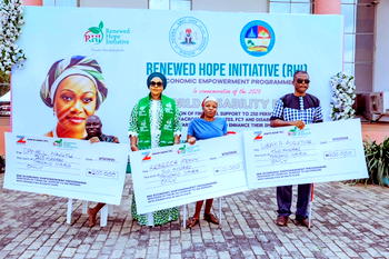 Renewed Hope: First Lady Tinubu launches empowerment initiative for persons with disabilities nationwide