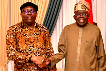 2027: Fubara drums support for Tinubu’s re-election, calls for Southern unity