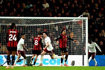 Declan Rice brace delivers six-point Premier League lead for Arsenal