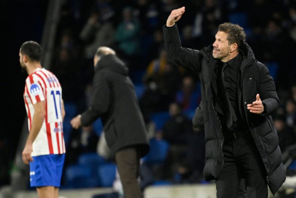 Simeone apologises to Vinicius after Super Cup row