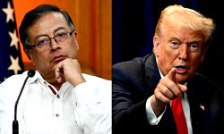 Colombian president ready to ‘take up arms’ in face of Trump threats