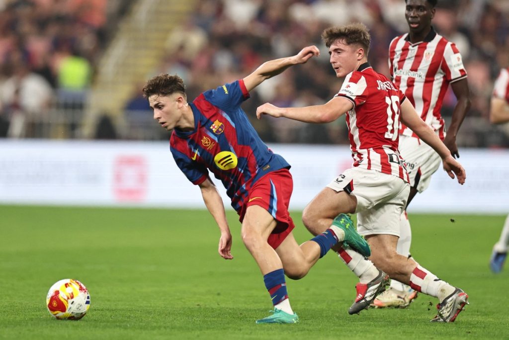Barcelona put five past Athletic to reach Spanish Super Cup final