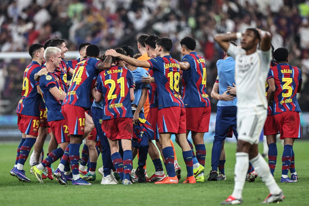 Barcelona defeat Real Madrid 3-2 to win Spanish Super Cup