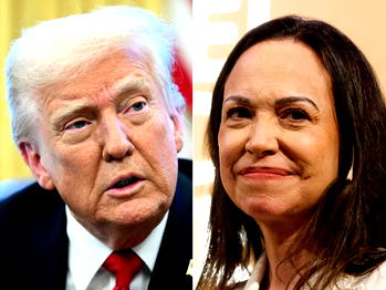 Venezuela’s Machado says doesn’t regret gifting Nobel Peace Prize to Trump