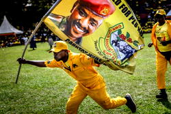 Ugandan president’s son threatens Bobi Wine