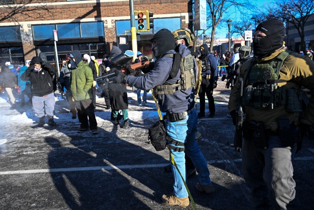 Minnesota governor slams ‘another horrific shooting’ by federal agents