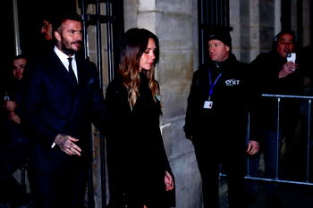 Victoria Beckham honoured in Paris amid family rift