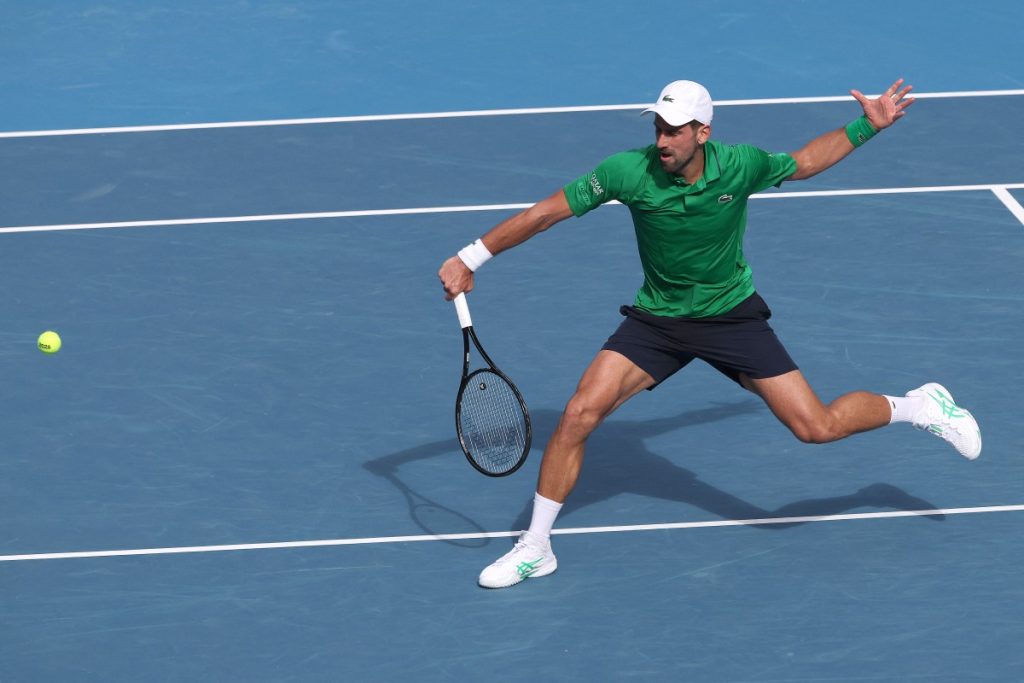 Djokovic scrapes into Australian Open semi-finals after Musetti injury