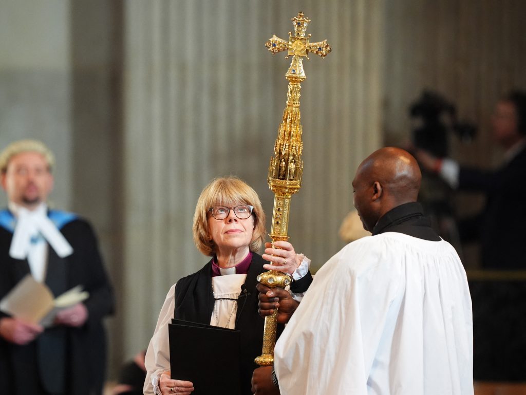 Sarah Mullally is first female Archbishop of Canterbury