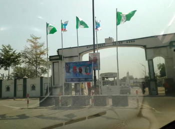 APC flags hoisted at Kano govt house
