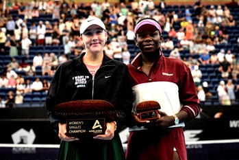 Andreeva beats Mboko in all-teen final to enter Australian Open on high