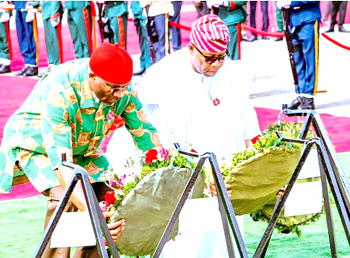 Armed Forces Remembrance Day: Tinubu, Shettima, govs, others pay tributes to fallen heroes
