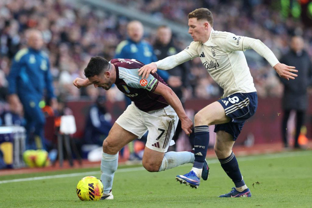 EPL: Aston Villa beat Nottingham Forest 3-1 as Aina returns