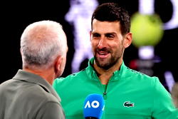 Djokovic eases to opening win in latest bid for 25th major title