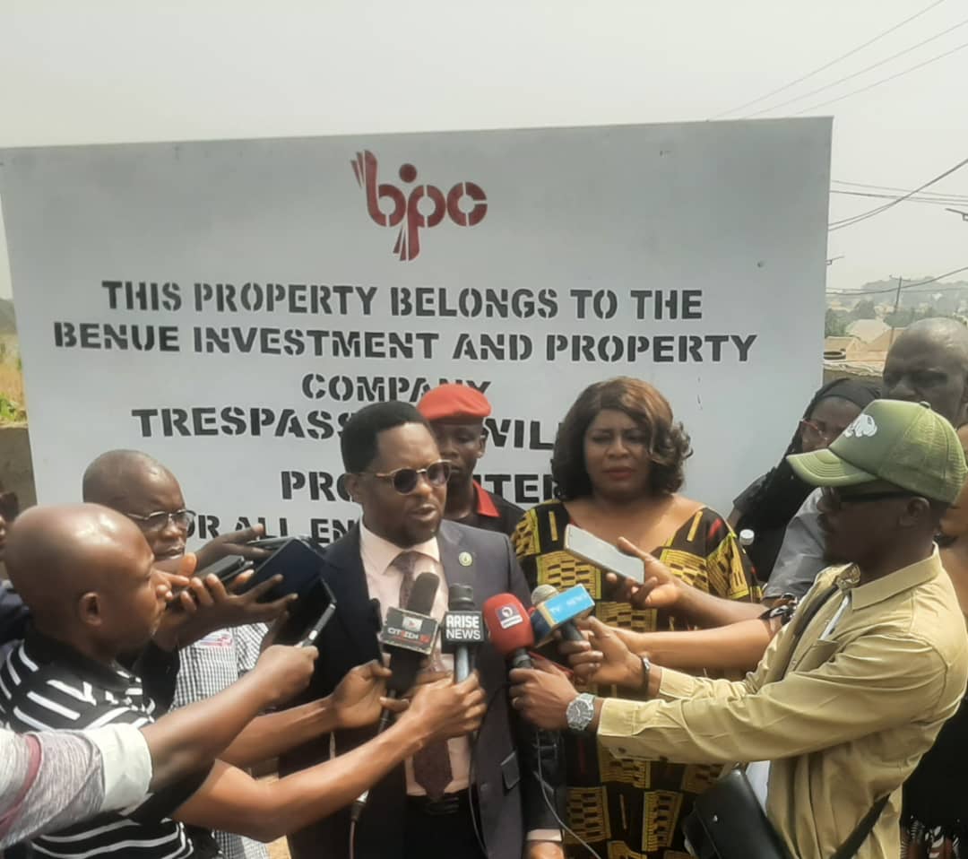 Benue govt begins recovery of alleged fraudulently acquired lands