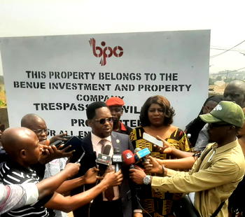 Benue govt begins recovery of alleged fraudulently acquired lands