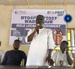 2027: No alternative to Tinubu – DG BTO4PBAT27, Adojutelegan