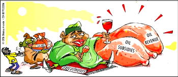 Cartoon: Three arms of govt are Legislathieves, Executhieves and…
