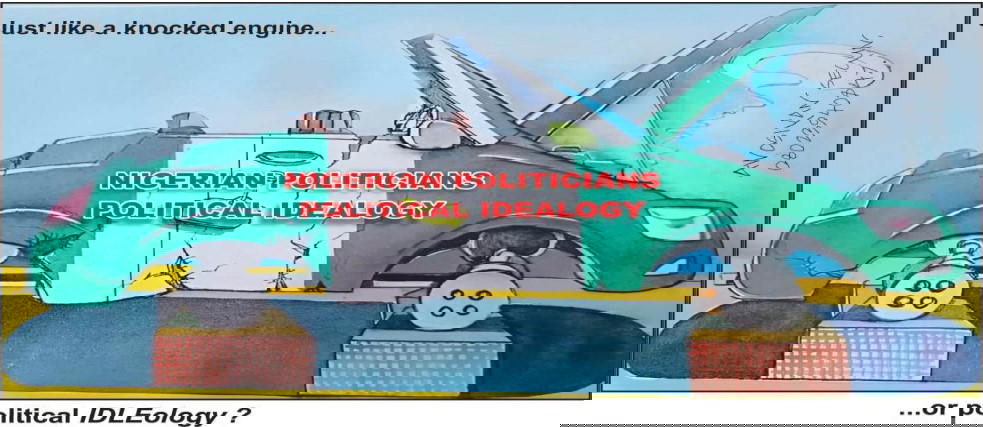 Cartoon: 'Hello! Who's driving?